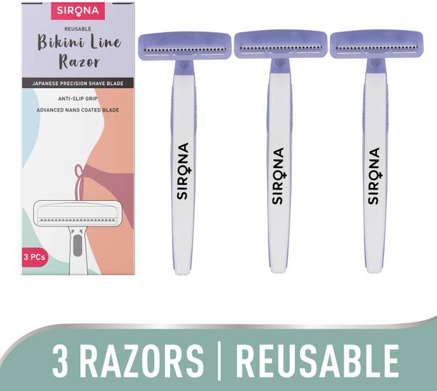 SIRONA Line Hair Removal Razor for Women, Women