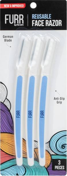 FURR German Blade Reusable Face Razor For Women Facial Hair For Eyebrows & Upper Lip, Women
