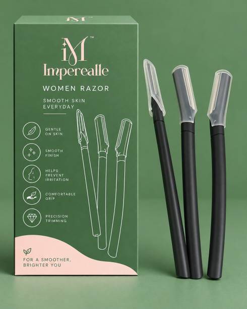 Imperealle Women Facial Razor – Precision Face, Eyebrow & Upper Lip Razor, Men & Women