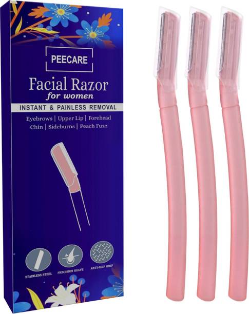 PEECARE Reusable Face Razor for Women Facial Hair | Upper Lip, Eyebrow, Sideburns, Chin