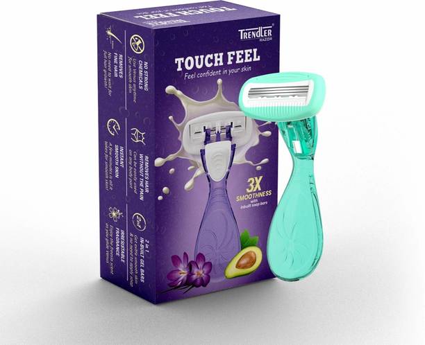 YUTTI 3-Blade Precision Mini Razor for Women - Smooth & Hassle-Free Shaving, Women