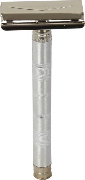 tinku Double Edge Metal Safety Razor (Rust Proof, Silver) (T-309), Men