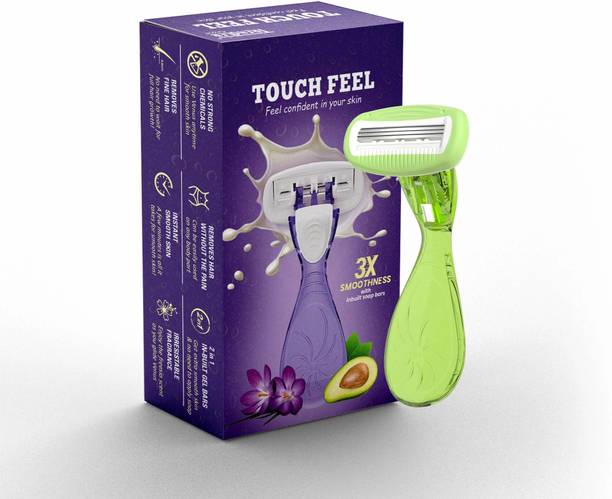 JKICHNM Touch Feel Hair Remover Women Body Razor Pack of 1 Compact case, Women