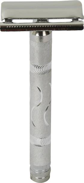 tinku Double Edge Metal Safety Razor (Rust Proof, Silver) (T-450), Men