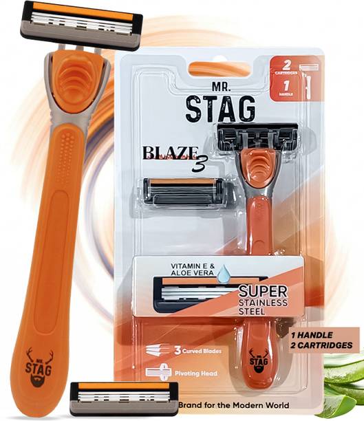 Mr. stag Blaze3 Razor for Men, Men