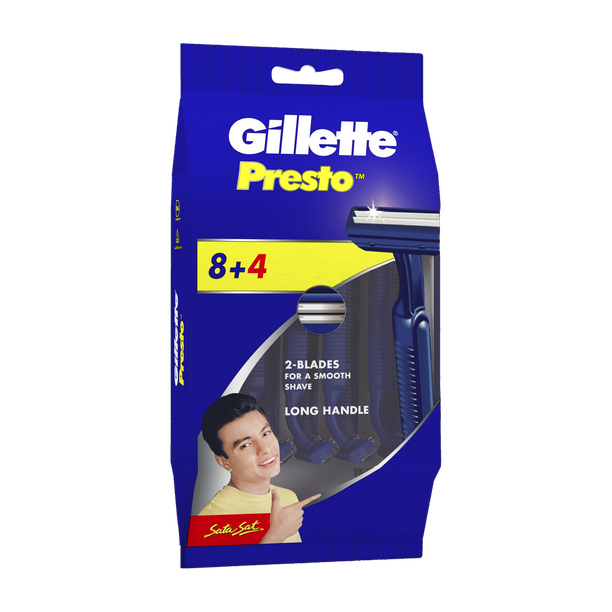 Gillette Presto Sata Sat Disposable Razor, Men