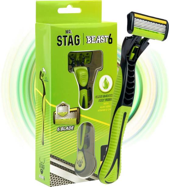 Mr. stag 6 Blade Razor for Men, Men