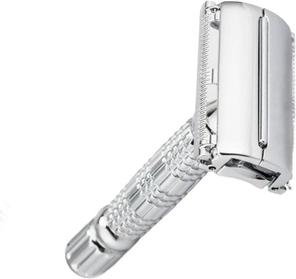 UBRONIK Precision Stainless Steel Double Edge Razor for Men, Men