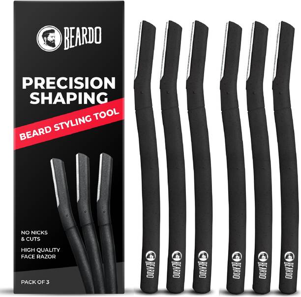 BEARDO 6 Precision Shaping Beard Styling Tool | Face Razor | No Nicks & Cuts, Men