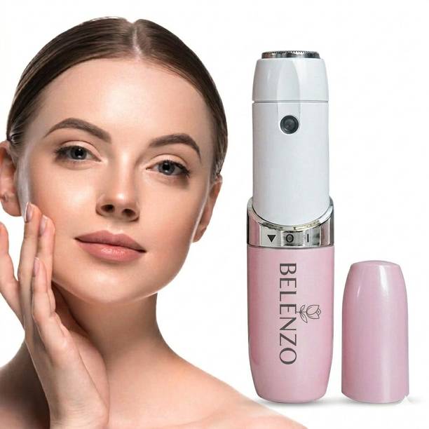 BELENZO Bloom Facial Hair Remover for Women Fully Waterproof Trimmer 180 min Runtime 1 Length Settings