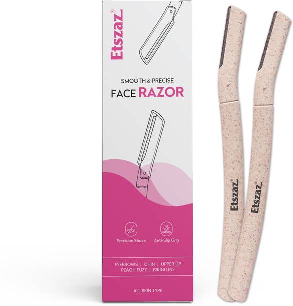 Etszaz Face Razor for Women Facial Hair | Instant Glow & Painless Hair Removal, Men & Women