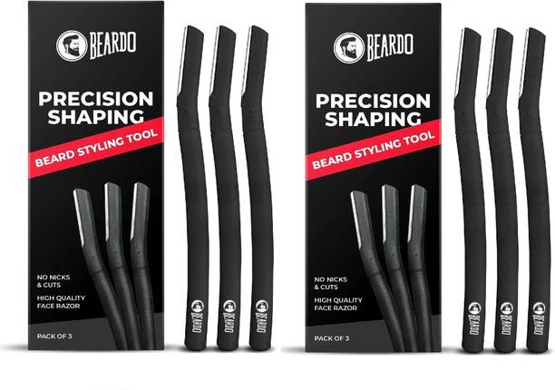 Beardo 6 Precision Shaping Beard Styling Tool | Face Razor | No Nicks & Cuts, Men