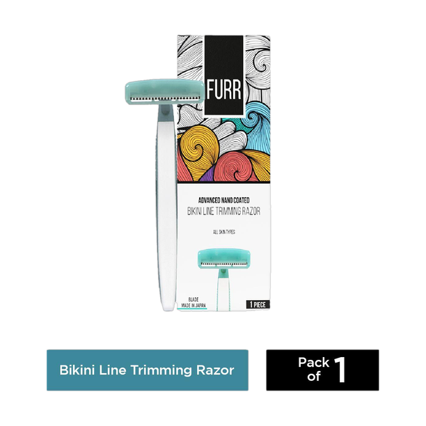 FURR By Pee Safe Bikini Line Trimming Razor for Women (Pack of 1), Women