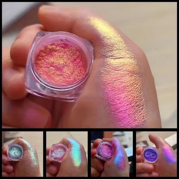 YAWI 4 COMBOO Shimmer Pigment Single Color Eye Shadow