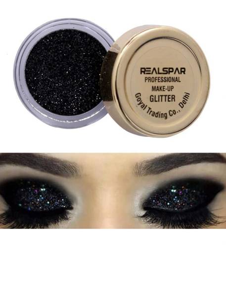 REALSPAR PROFESSIONAL MAKE-UP GLITTER (BLACK)