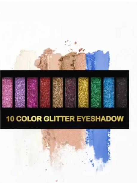 feelhigh 10 color glitter eyeshadow ,highly sparkle , waterproof glitter eyeshadow