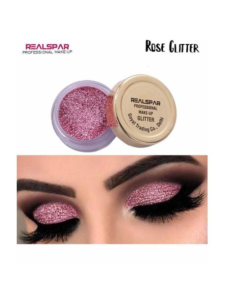 REALSPAR PROFESSIONAL MAKE-UP GLITTER ROSE PINK
