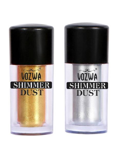VOZWA Eyeshaodw Shimmer Dust 4g- Golden + Silver