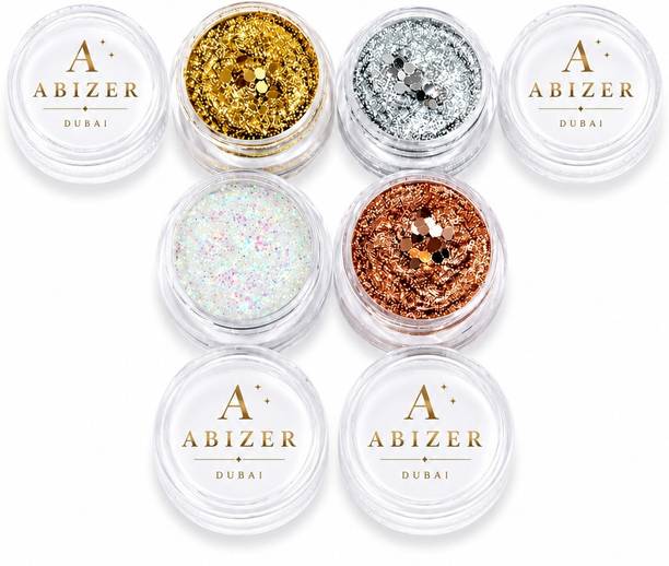 ABIZER Hair Glitter Gel for Women & Girls | Sparkling Shimmer Hair Gel