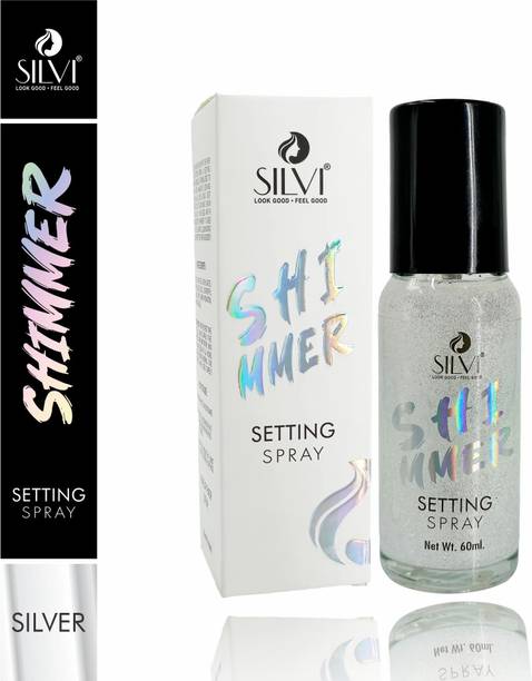 SILVI Silver Glow Makeup Shimmer Spray|Long Lasting Glitters|Lightweight & Non Greasy