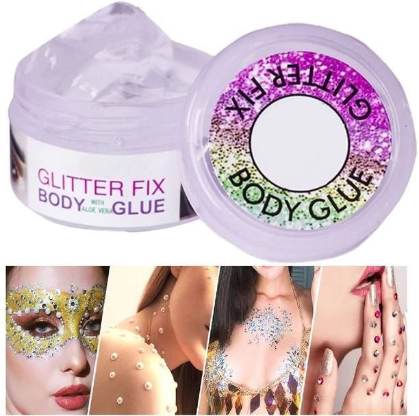 Arcanuy glitter glue for creative eyeshadow and glitters