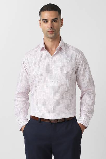 Men Regular Fit Printed Formal Shirt