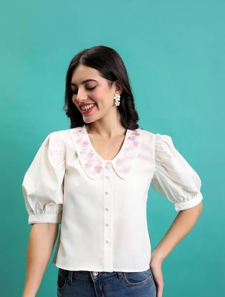 Women Regular Fit Printed Casual Shirt