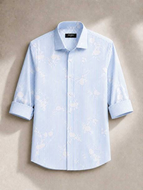 Men Regular, Relaxed Fit, Slim Fit Striped, Floral Print, Printed, Self Design, Solid Spread Collar Casual Shirt