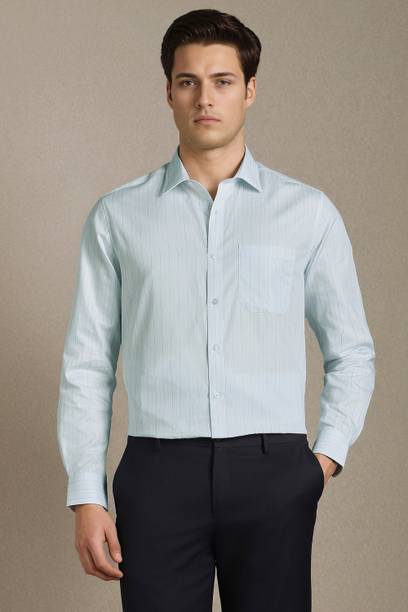 Men Comfort Fit Fit Striped Formal Shirt