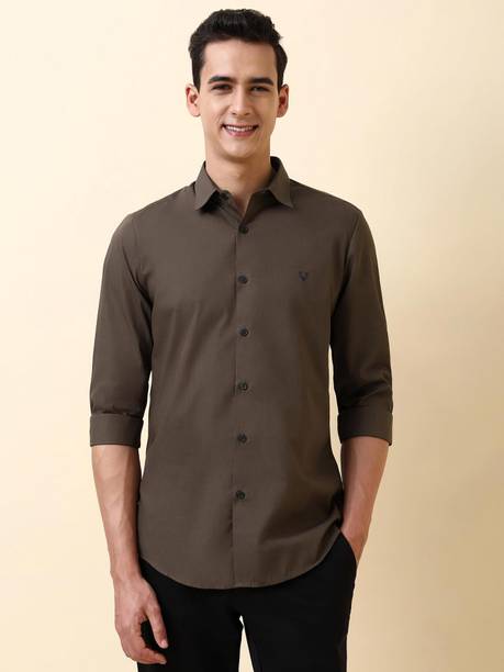 Men Relaxed Fit Fit Solid Casual Shirt