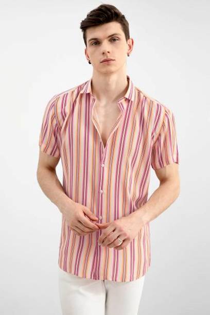 Apnisha Men Regular Fit Printed Casual Shirt