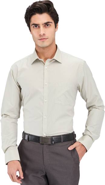 PARK AVENUE Men Slim Fit Striped Formal Shirt