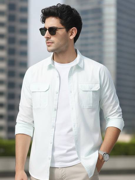 Denim Shirt - Washed Blue