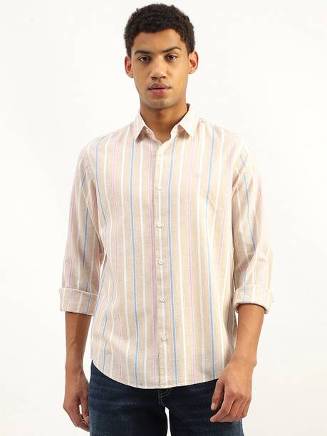 Men Regular Fit Checkered Casual Shirt