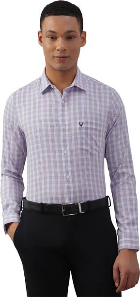 Men Regular Fit Checkered Formal Shirt