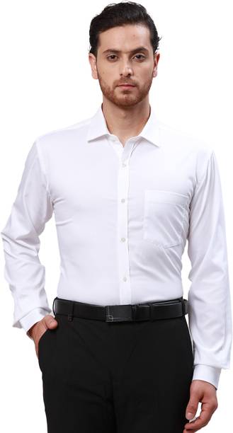 PARK AVENUE Men Slim Fit Self Design Formal Shirt