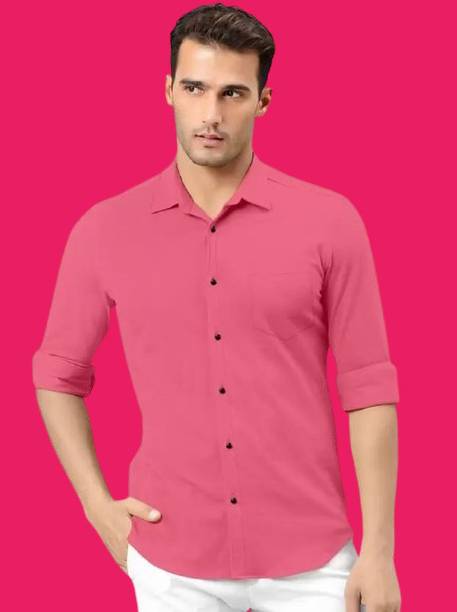 Kamalgdh Men Solid Casual Multicolor Shirt