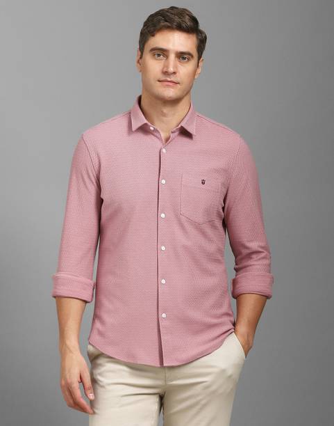 Men Regular Fit Solid Casual Shirt