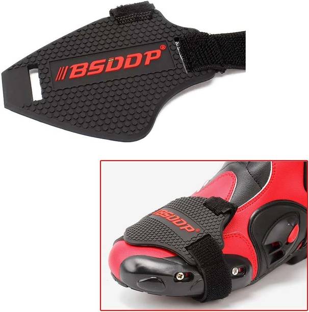 SRPHERE Gear Shift Shoe Protector Protection Shifter Cover for Motorcycle & Bike Riding Silicone BLACK Boots Shoe Cover