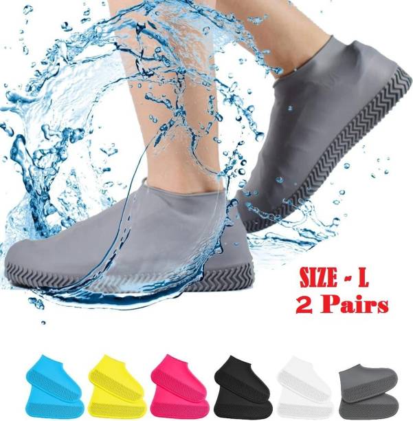 ZURU BUNCH High quality Silicone Rain Boot Cover Waterproof Anti-Slip Wearable Reusable Silicone Multicolor Boots Shoe Cover