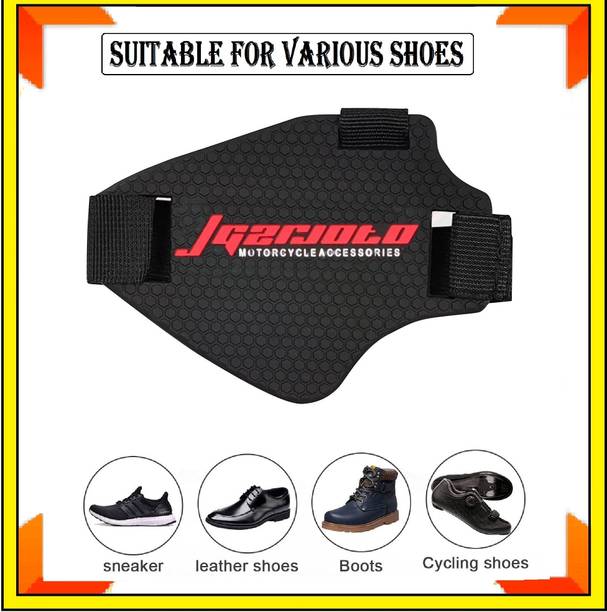 TMRIDE Shoe Protector Gear Shift Scuff Mark Protection Shifter Cover Silicone black Boots Shoe Cover