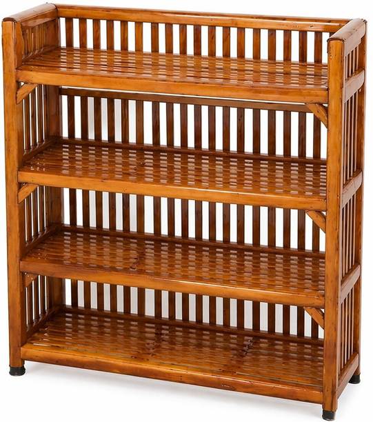 Alvrik ALVRIK-HOME-4T Bamboo Shoe Stand