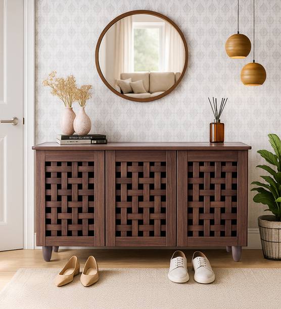 Hometown NESTE Engineered Wood Shoe Rack