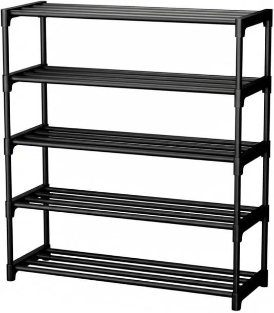 NextZen All-in-One Multipurpose Storage Rack for Shoe, Cloth & Book Plastic Shoe Stand