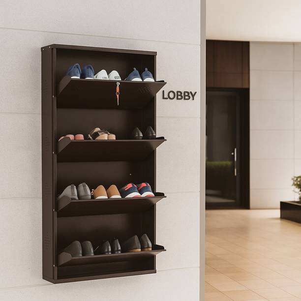 Aavatar Wall Mounted Shoerack Metal Shoe Rack
