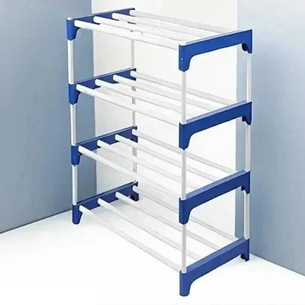 RKE RKE 4 LAYER SHOES RACK Plastic Collapsible Shoe Stand