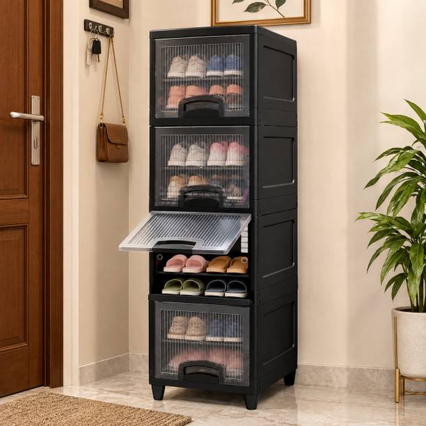 Palkolink Plastic Collapsible Shoe Stand