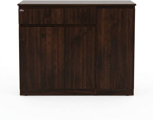 Raika Furniture Wooden Shoe Rack Cabinet Engineered Wood Shoe Rack