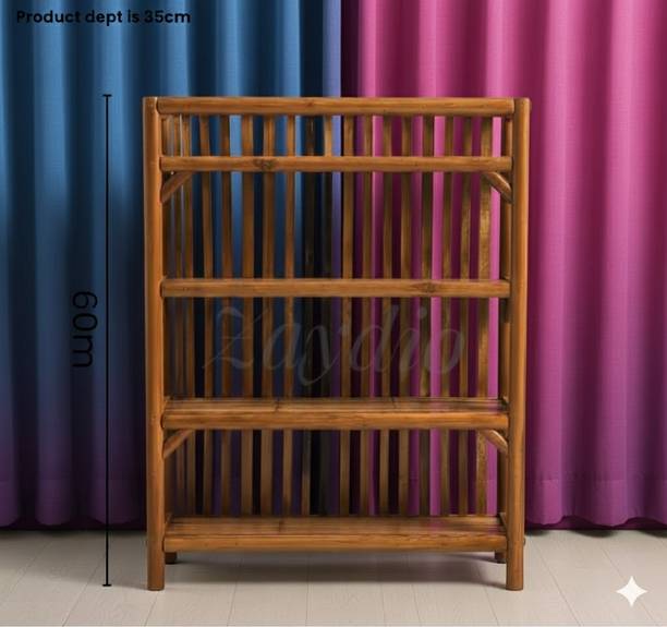 Danish Traders Handmade 4 shelves Bamboo Shoe Rack| Stand| Organizer Bamboo Shoe Rack