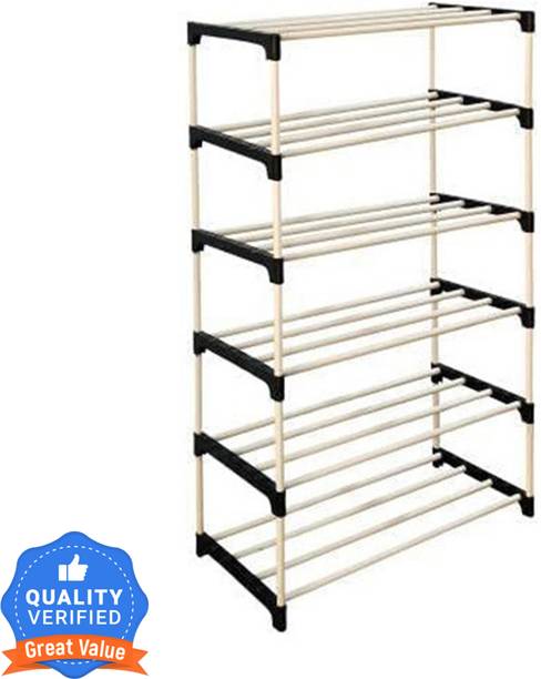 ब्रांटॉक्स 6 layer Heavy Metal PIPE SHOE STAND प्लास्टिक जूते का स्टैंड